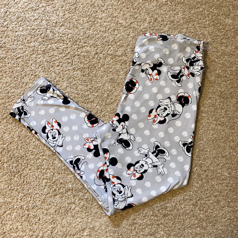 Minnie Mouse TC lularoe leggings